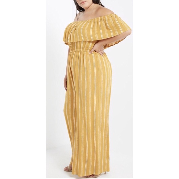 Mustard Jumpsuit - Picture 2 of 7